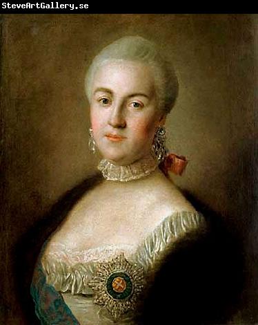 Pietro Antonio Rotari Portrait of Grand Duchess Yekaterina Alexeyevna